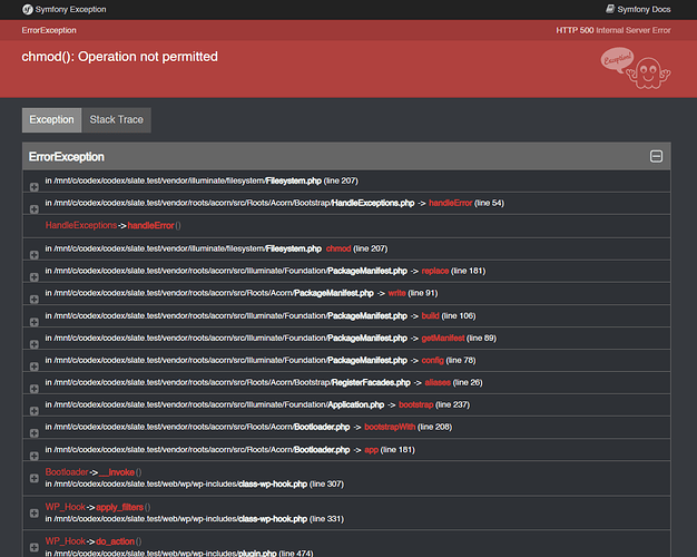 chmod-operation-not-permitted