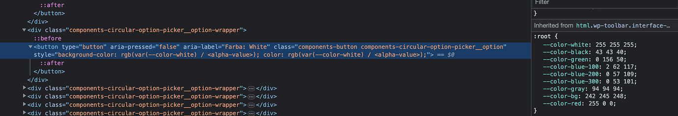 Colors in Gutenberg not working correctly - sage - Roots Discourse