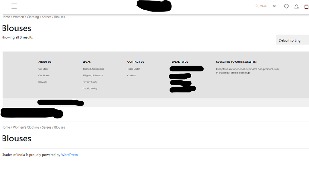 WoocCommerce archive template: is showing twice - sage - Roots Discourse