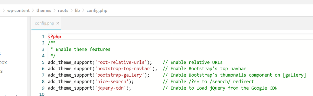 Old Roots theme breaks wp-admin in WordPress 5.3 - sage - Roots Discourse