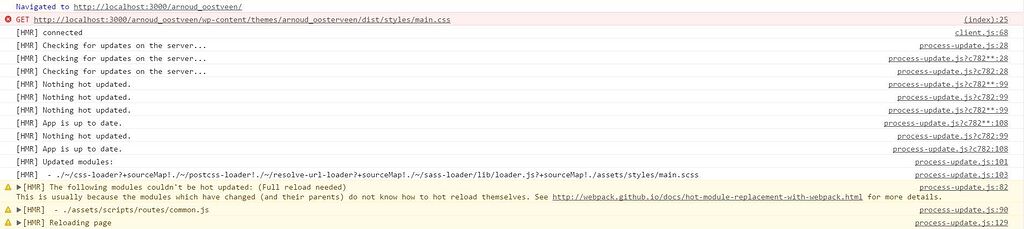 Loop reloading after change JS with yarn start | Sage 9 - sage - Roots ...