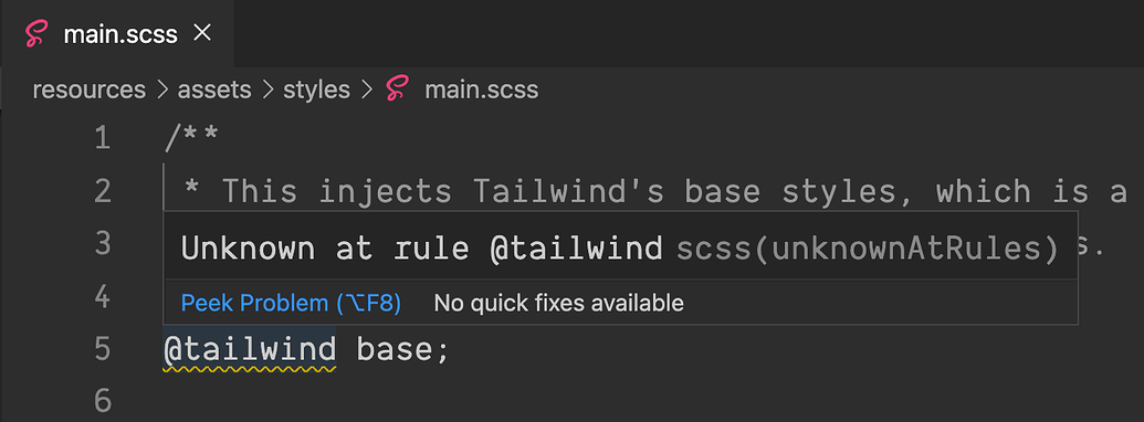 New project with Tailwind, yarn build fails - sage - Roots Discourse