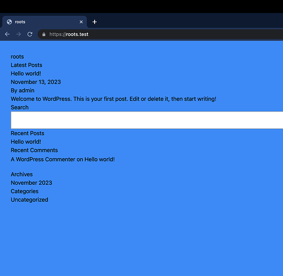 HMR not working on clean install of Sage - sage - Roots Discourse