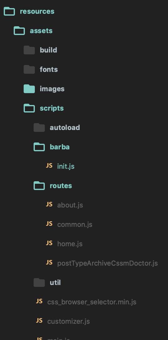 Barba JS with Sage 9 sage Roots Discourse